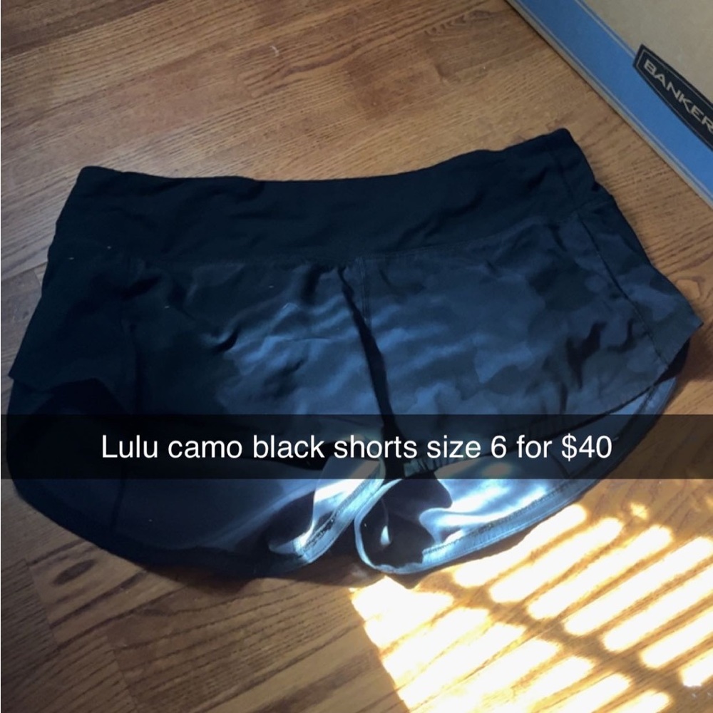 Camo Lulu shorts